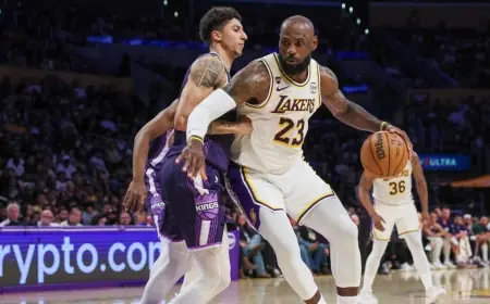 Kings Vs Lakers: Luka Doncic and LeBron James Power Lakers to 128-104 Rout at Crypto.com Arena