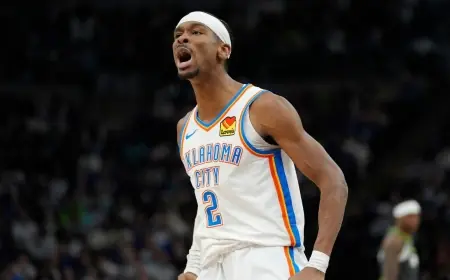 Thunder Vs Mavericks: Gilgeous-Alexander Breaks Wilt Road Scoring Record in Sunday Win