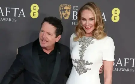 Michael J. Fox Celebrates Wife Tracy Pollan as ‘Greatest Gift’ at 2026 Actor Awards