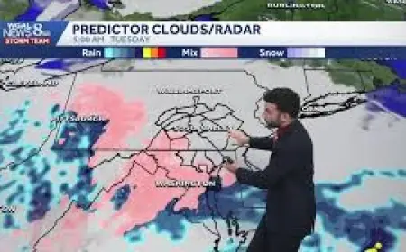 Winter Weather Advisory Hits Lancaster County as Pittsburgh Area Prepares for Snow; Wintry Mix Tuesday, Moderating Trend Late Week in South-Central PA