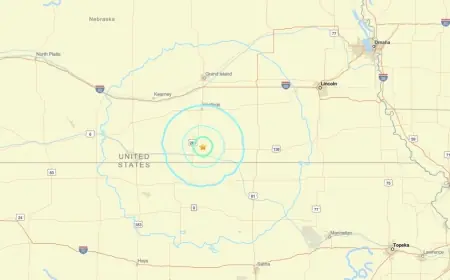 Earthquake Near Cowles: 4.1-Magnitude Tremor South of Hastings Triggers Three Shakes and Local Reactions