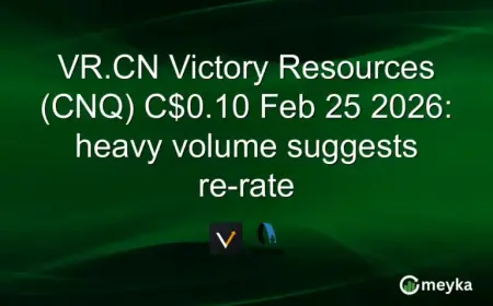 Heavy Trading Volumes Signal Re-rate for Victory Resources (CNQ)
