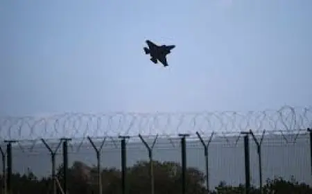 Raf Fairford among UK bases cleared for US strikes as Starmer frames limited, defensive role