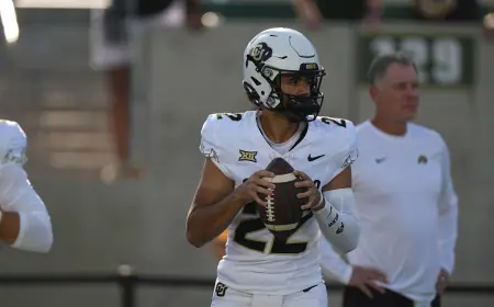Dominiq Ponder, Colorado QB, Dies at 23 in Single-Car Crash in Boulder County