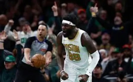 Neemias Queta's monster effort helps pave way for Celtics win over 76ers