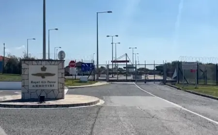 Raf Akrotiri: Two drones intercepted after overnight strike