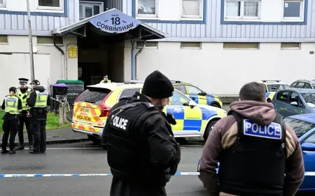 Two injured and suspect holed up in tower block as armed police respond in Edinburgh