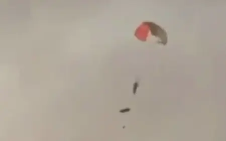 Video appears to show F15 crashing near Kuwait City as US command says three jets went down