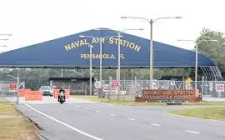 Nas Pensacola gates closed as base placed on lockdown