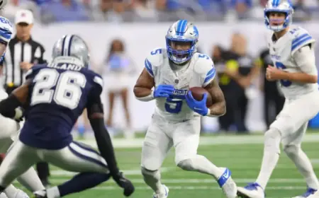 David Montgomery Seeks Exit from Detroit; Lions Target Day 3 Draft Pick