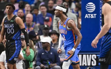 Thunder Vs Mavericks: Gilgeous-Alexander Breaks Wilt Record in 100-87 Road Win