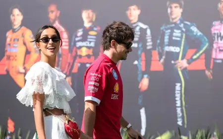 Charles Leclerc's wedding confirmed as Alexandra Saint Mleux changes name