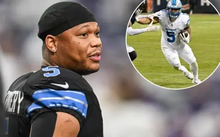 David Montgomery Traded to Houston Texans: Lions Send RB to Houston for Juice Scruggs and Two Picks