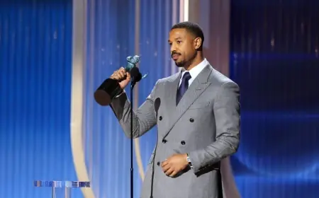 Michael B. Jordan’s Surprise Win at Actor Awards 2026 Shifts Momentum for Sinners