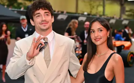 Charles Leclerc Marries Alexandra Saint Mleux, Name Change Confirms