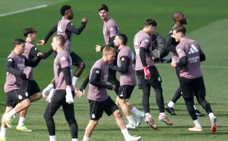 Real Madrid - Getafe: Convocatoria and likely lineups for Jornada 26