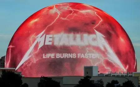 Metallica Expands Sphere Residency with Six Additional Shows