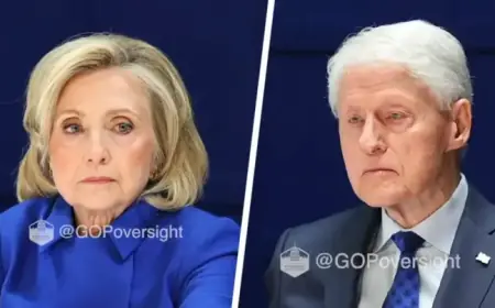 House Oversight Committee Publishes Clinton Deposition Videos on Jeffrey Epstein