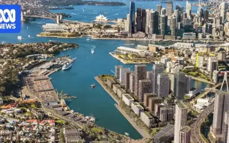 Sydney Unveils New Suburb Opposite Bustling Cruise Terminal