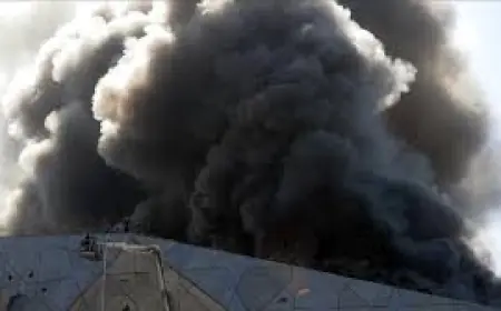 Us Embassy Compounds Report Smoke and Fire as Regional Strikes Spread