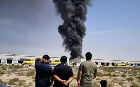 US Embassy Fire in Riyadh: Evacuation Advised for Mideast Citizens