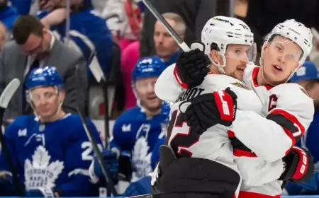 Batherson and Cozens Propel Senators to Victory Against Struggling Leafs