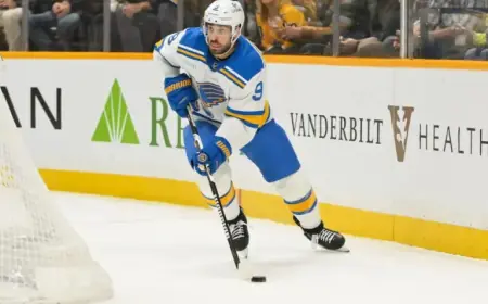 Blues Place Robby Fabbri on Waivers; Wild Seize Opportunity