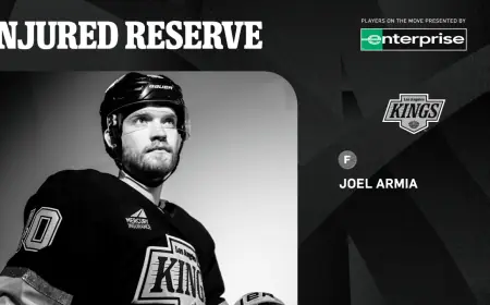 LA Kings make multiple moves as Angus Booth’s status shifts