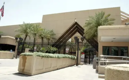 Drones Strike US Embassy in Riyadh; Fire Reported: Ministry
