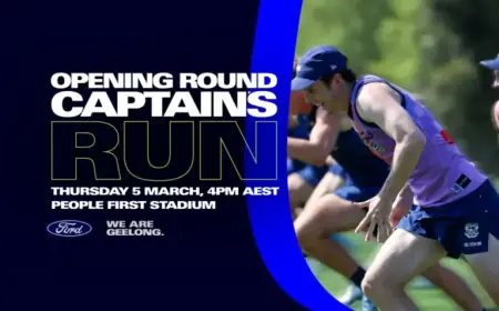 Cats Schedule Open Captain’s Run on Gold Coast