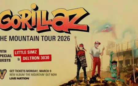 Gorillaz Reveal 2026 North American Tour Schedule
