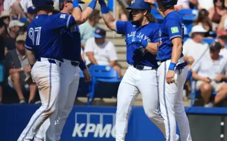 Team Canada Faces Jays in Spring Game Showdown