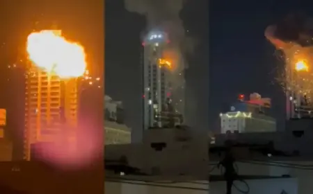 Iranian Drone Strikes Bahrain Hotel Hosting US Defense Officials