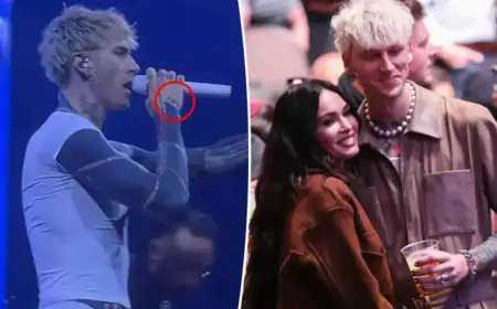MGK Honors Daughter Saga with Heartfelt Tattoo Tribute