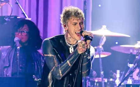Machine Gun Kelly’s Bold 'SAGA' Hand Tattoo Puts Megan Fox Co-Parenting in the Spotlight