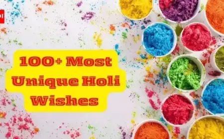 Celebrate Holi 2026: Top 100 Unique Wishes and Greetings for Friends