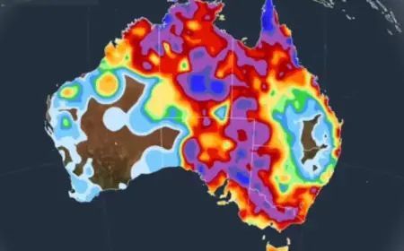 Historic Downpour Hits Australia