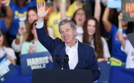 Roy Cooper enters crowded Senate primary as North Carolina voters head to the polls