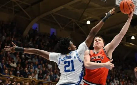 Wake Forest Vs Virginia — No.13 Virginia Leads 32-24 at Halftime