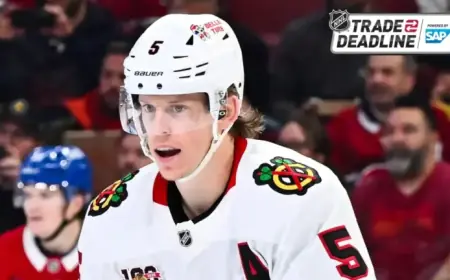 Blackhawks Trade Murphy to Oilers for 2028 Second-Round Draft Pick