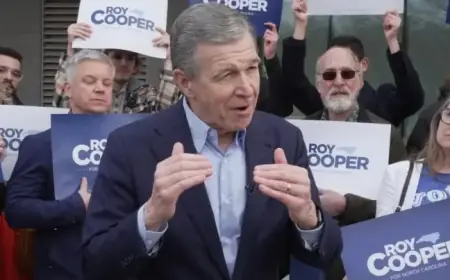 Roy Cooper, Michael Whatley Secure NC Senate Nods, Sparking High-Stakes Fall Showdown