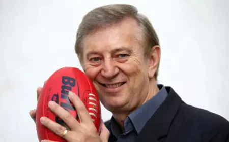 AFL Community Grieves Legendary Commentator Dennis Cometti’s Passing