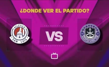 Atl. San Luis - Mazatlán: How to watch, kickoff and player to follow