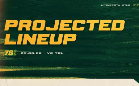 Lightning Vs Wild: lightning vs wild projected lineup and road test for Lightning