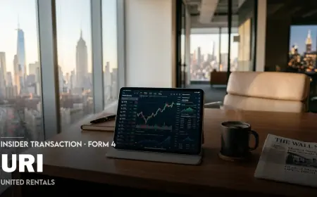 United Rentals insiders surrender shares to cover RSU tax withholding, shifting immediate ownership math