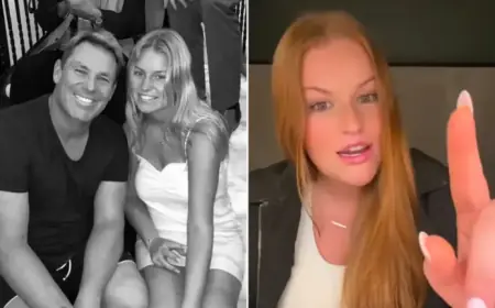 Shane Warne’s Daughter Allegedly Doused for Dancing at Ed Sheeran Concert