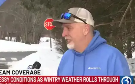 Wintry Mix Threatens Driving Safety Across Connecticut