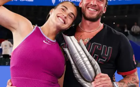 Aryna Sabalenka Announces Engagement to Georgios Frangulis, Unveils Stunning Ring