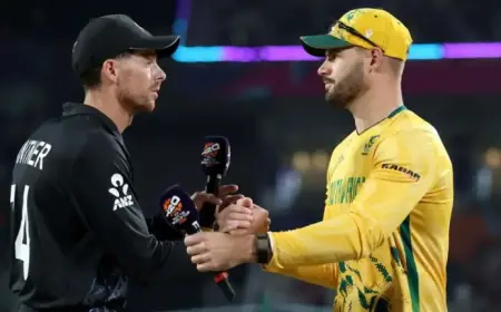 Neesham Joins New Zealand’s Bowling Squad; South Africa Returns to Full Strength