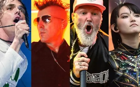 Aftershock 2026 Lineup Revealed: My Chemical Romance, Tool, Limp Bizkit and More Set for October Return